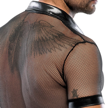 SVENJOYMENT Herren-Shirt mit Polokragen