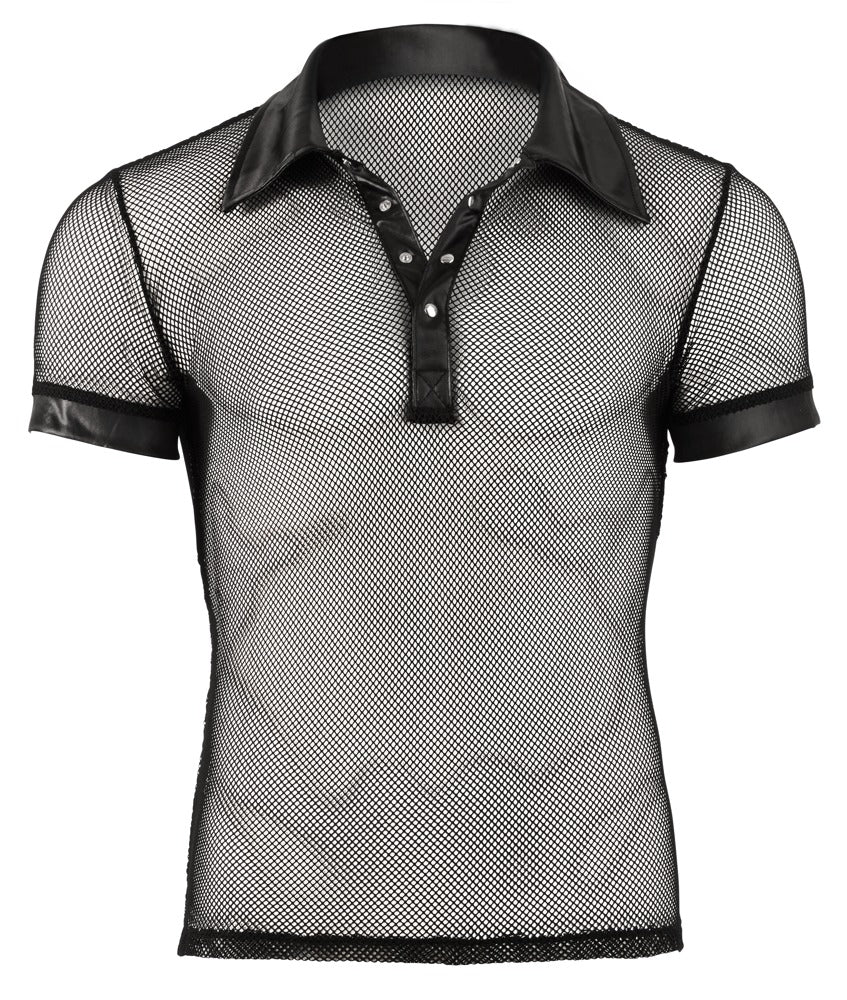 SVENJOYMENT Herren-Shirt mit Polokragen