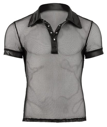 SVENJOYMENT Herren-Shirt mit Polokragen