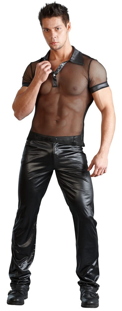 SVENJOYMENT Herren-Shirt mit Polokragen