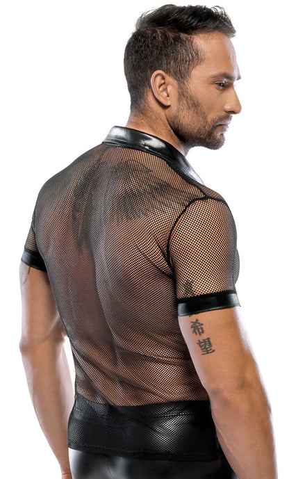 SVENJOYMENT Herren-Shirt mit Polokragen