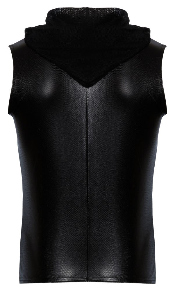 NOIR Herren-Kapuzenshirt in Schlangenhaut-Optik