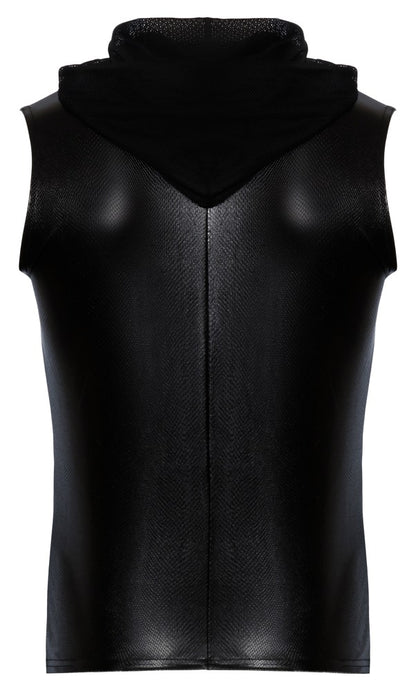 NOIR Herren-Kapuzenshirt in Schlangenhaut-Optik
