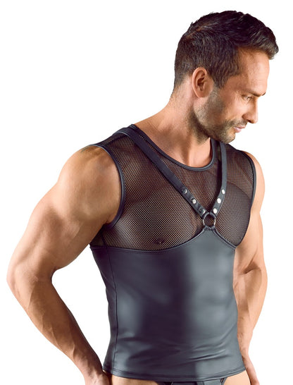 SVENJOYMENT Herren-Top im Brustharness-Style