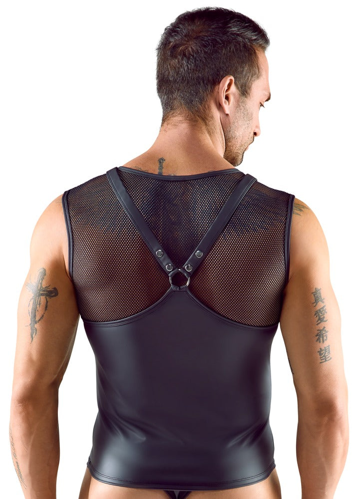 SVENJOYMENT Herren-Top im Brustharness-Style