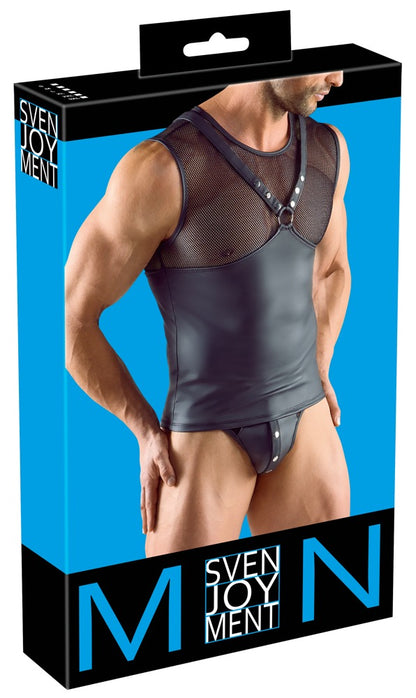 SVENJOYMENT Herren-Top im Brustharness-Style