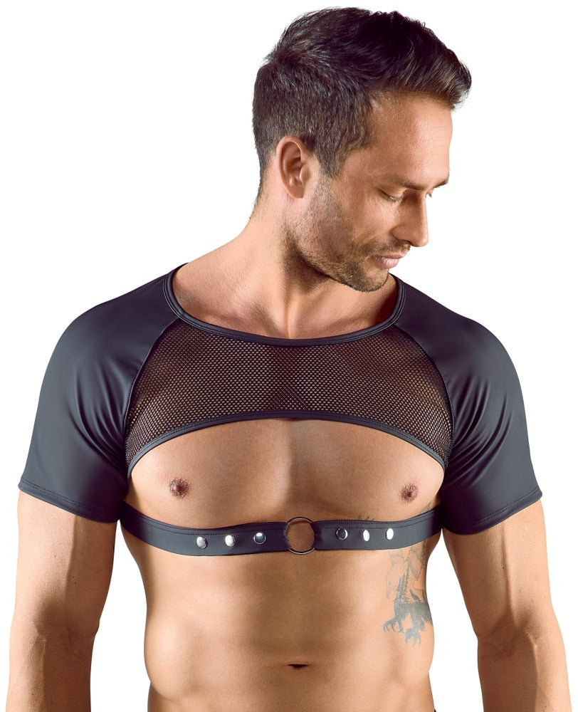 SVENJOYMENT Herren-Shirt brust- und bauchfrei