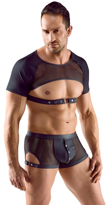 SVENJOYMENT Herren-Shirt brust- und bauchfrei