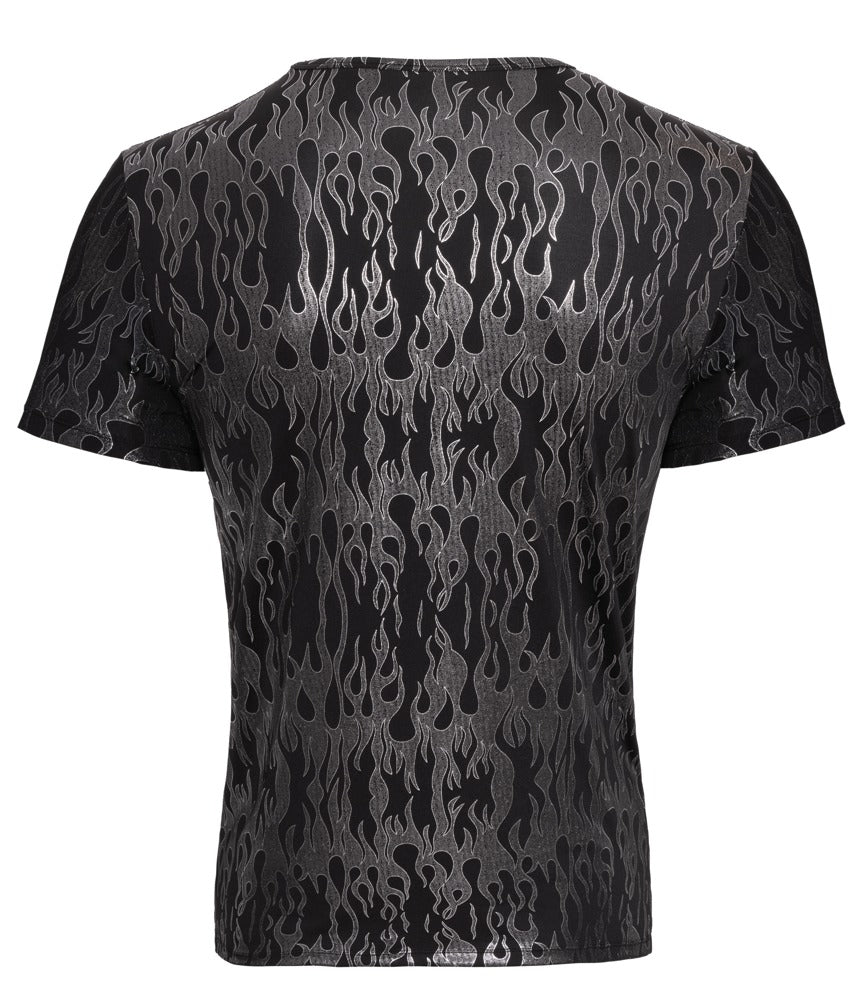 SVENJOYMENT Herren-Shirt im Mystic-Metallic-Design