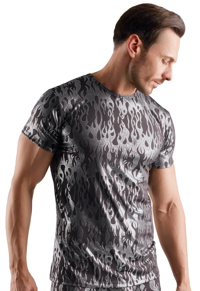 SVENJOYMENT Herren-Shirt im Mystic-Metallic-Design