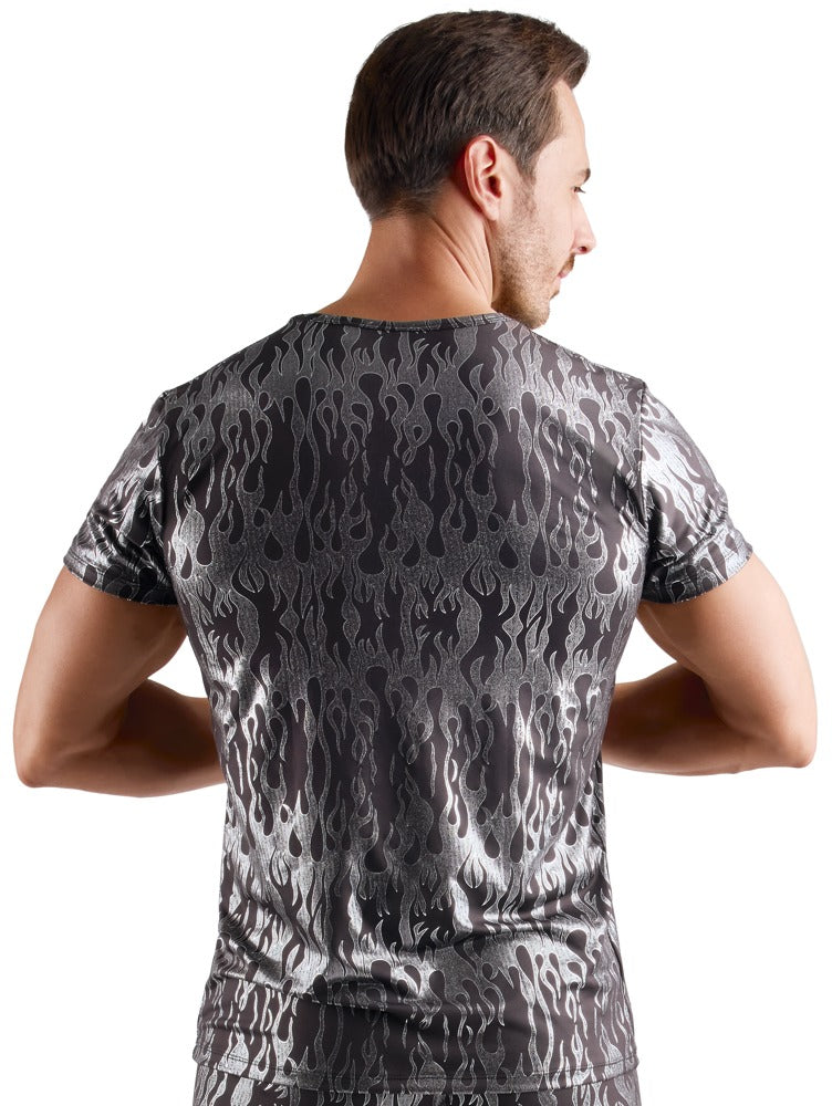 SVENJOYMENT Herren-Shirt im Mystic-Metallic-Design