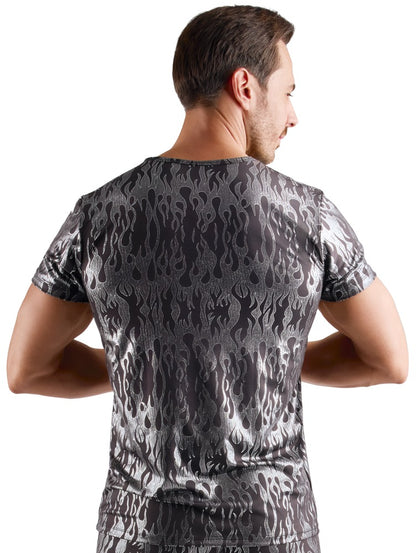 SVENJOYMENT Herren-Shirt im Mystic-Metallic-Design