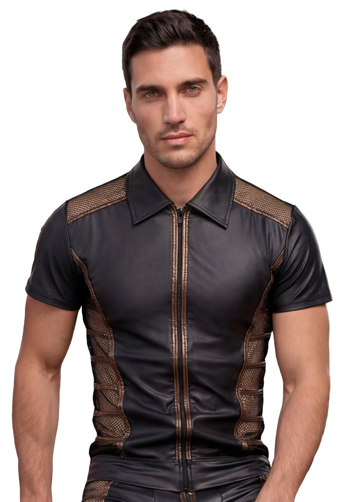 Herren Netzshirt
