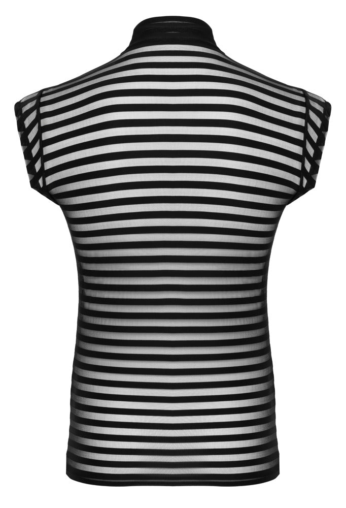 SVENJOYMENT Herren-Shirt im Querstreifen-Look