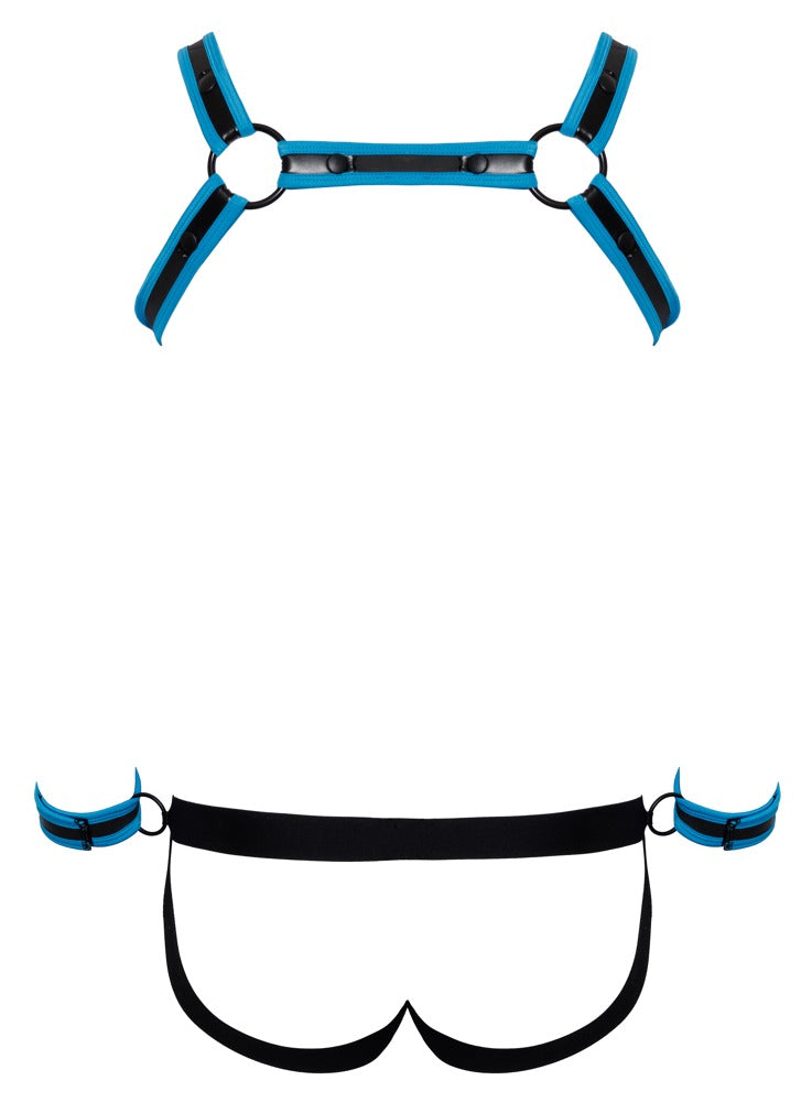 SVENJOYMENT Herren-Jockset mit Harness und Handfesseln
