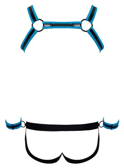 SVENJOYMENT Herren-Jockset mit Harness und Handfesseln