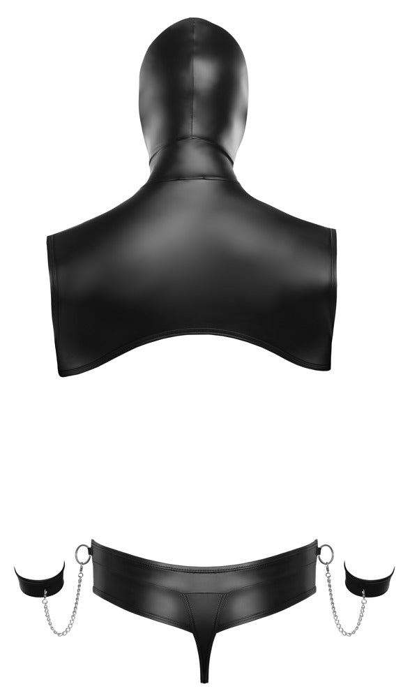 SVENJOYMENT Herren-Bondage-Set mit Kapuzen-Top