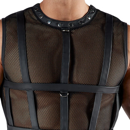 SVENJOYMENT Herren-Bondage-Netz-Set mit Jock