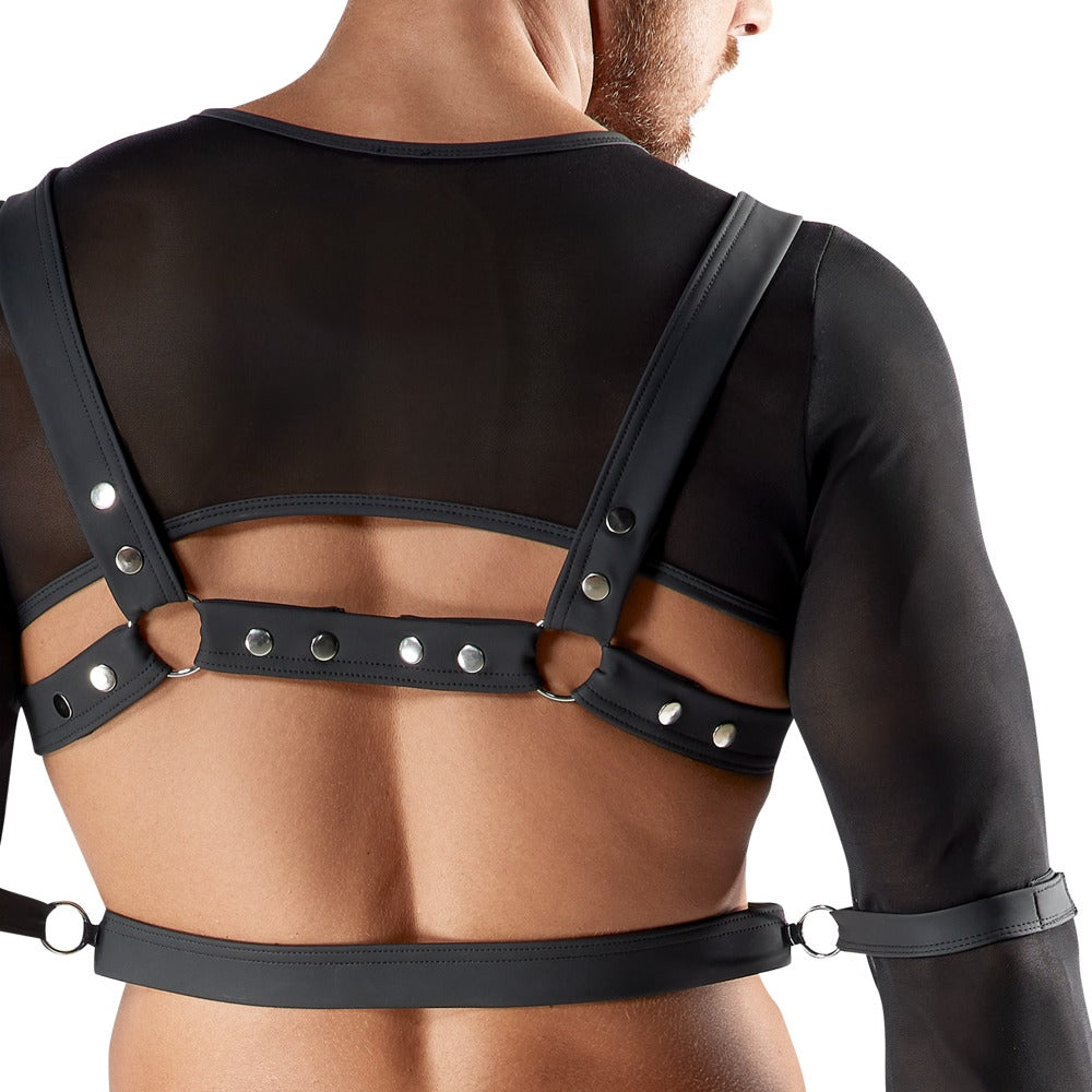 SVENJOYMENT Herren-Bondage-Set mit Crop-Top und Jock