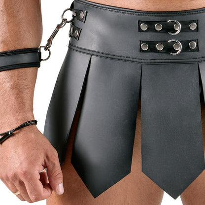 SVENJOYMENT Herren-Gladiator-Rock mit Brustharness