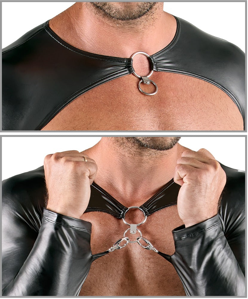 SVENJOYMENT Herren-Bondage-Set mit Bolero, 3-teilig