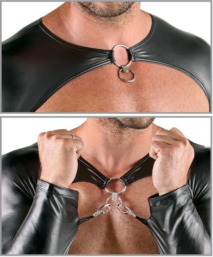 SVENJOYMENT Herren-Bondage-Set mit Bolero, 3-teilig
