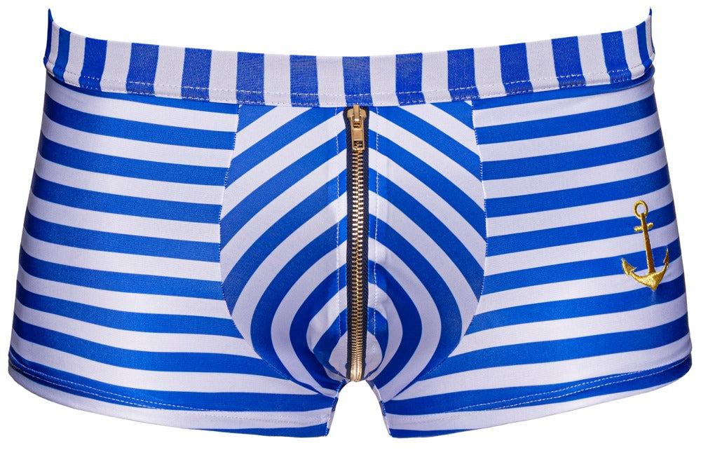 SVENJOYMENT Herren-Pants im Matrosen-Look mit Manschetten
