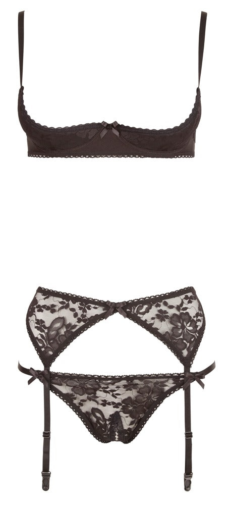 COTTELLI Hebe-Set mit Strapsgurt, ouvert
