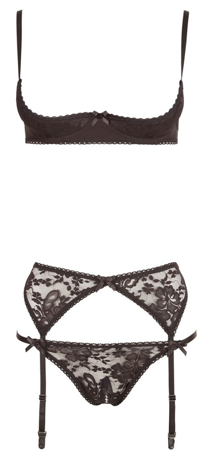 COTTELLI Hebe-Set mit Strapsgurt, ouvert
