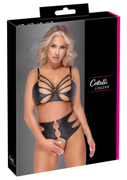 COTTELLI Ouvert-Set mit Ringen