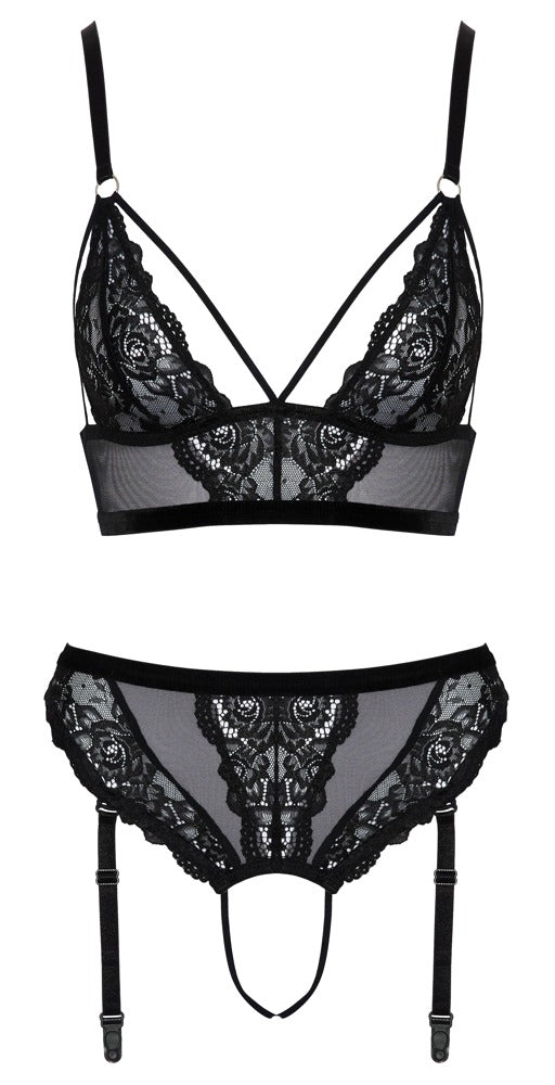 COTTELLI Bralette-Set mit Straps-Slip