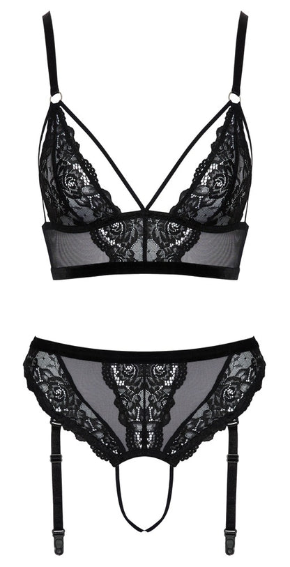 COTTELLI Bralette-Set mit Straps-Slip