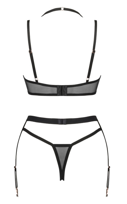OBSESSIVE Selinne BH-Set mit Strapsgurt