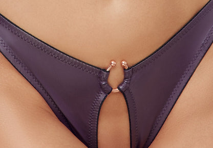 COTTELLI Wetlook-Set in Lila