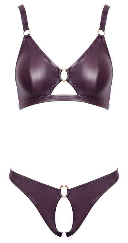 COTTELLI Wetlook-Set in Lila