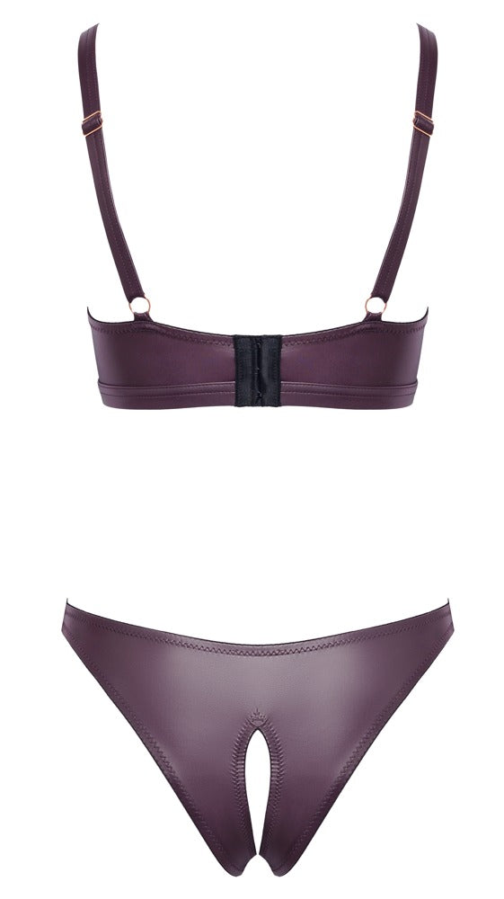 COTTELLI Wetlook-Set in Lila