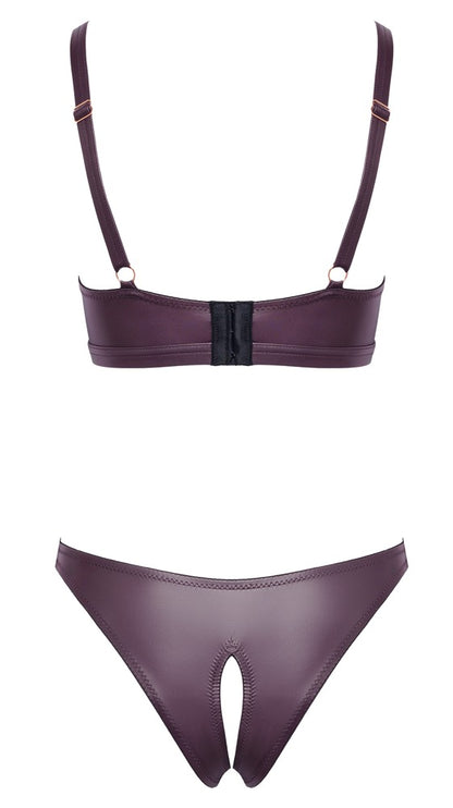 COTTELLI Wetlook-Set in Lila