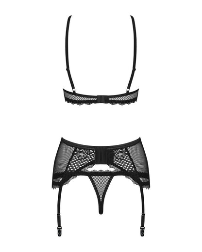 OBSESSIVE Basitta BH-Set mit Strapsgurt