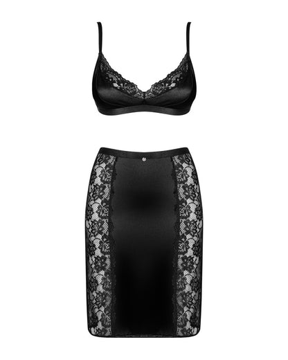 OBSESSIVE Blanita BH-Set mit Etuirock