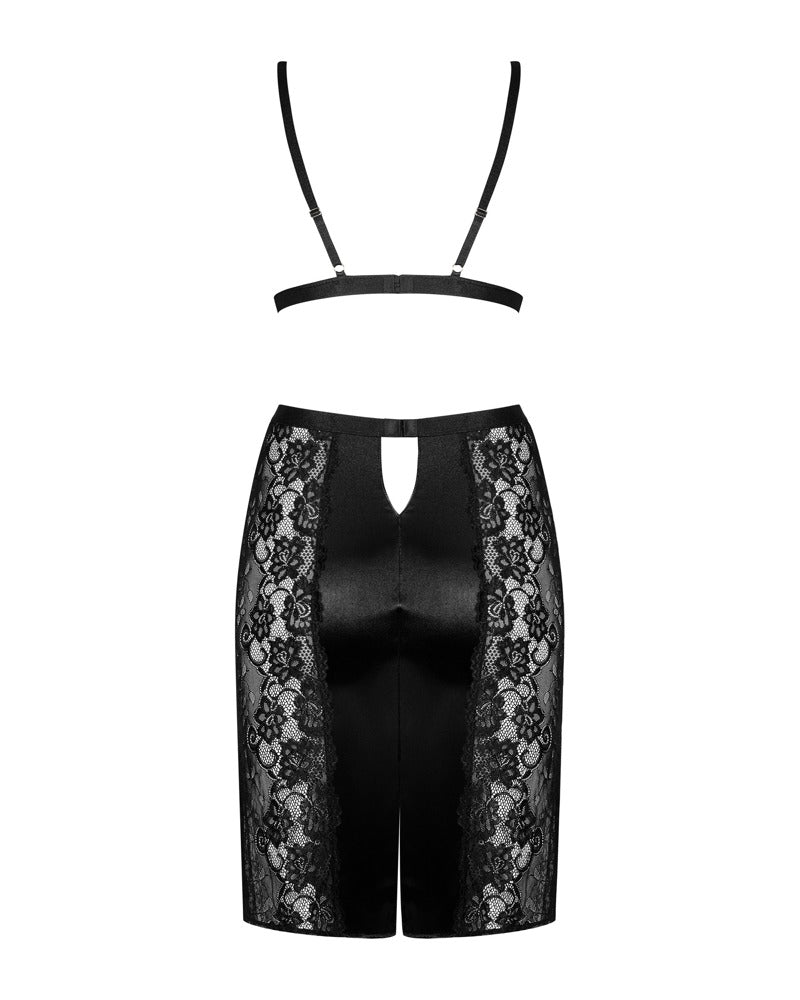 OBSESSIVE Blanita BH-Set mit Etuirock