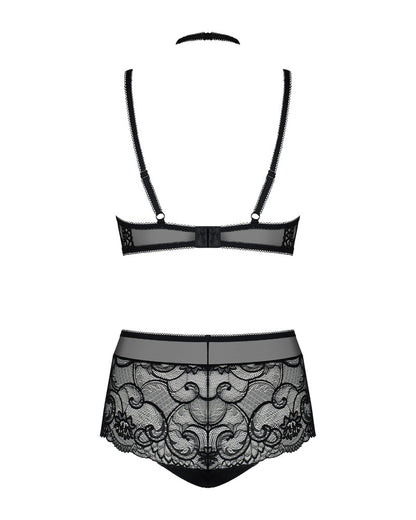 OBSESSIVE Elizenes Bügel-BH-Set, High Waist