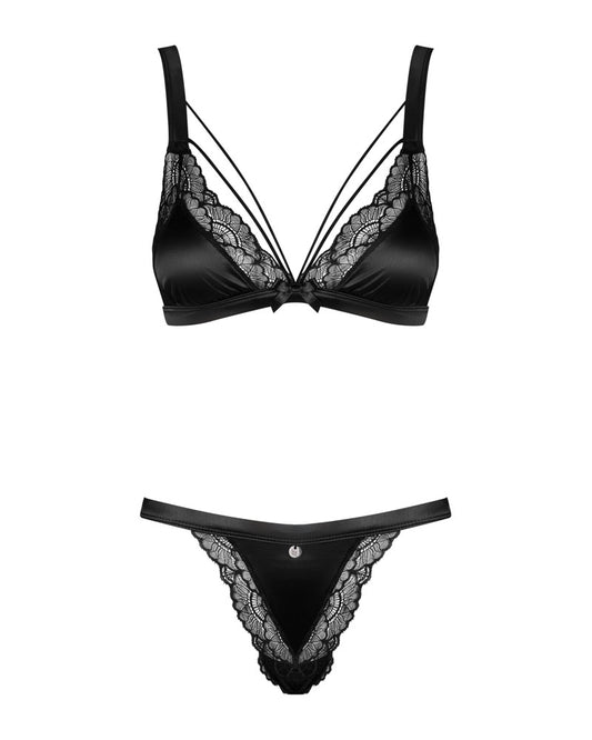 OBSESSIVE Eloissa BH-Set aus Satin