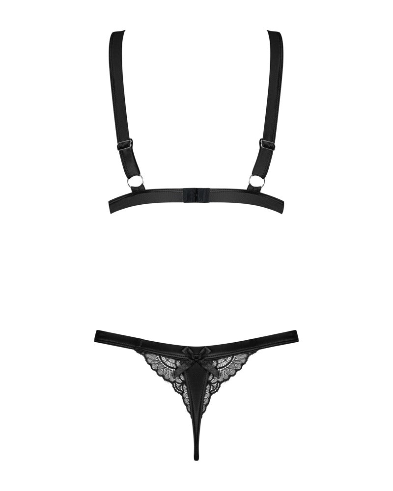 OBSESSIVE Eloissa BH-Set aus Satin