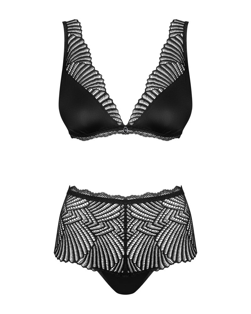 OBSESSIVE Klarita Soft-BH-Set, High Waist