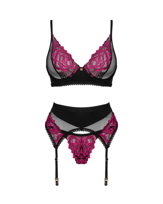 OBSESSIVE BH-Set mit Rosenspitze