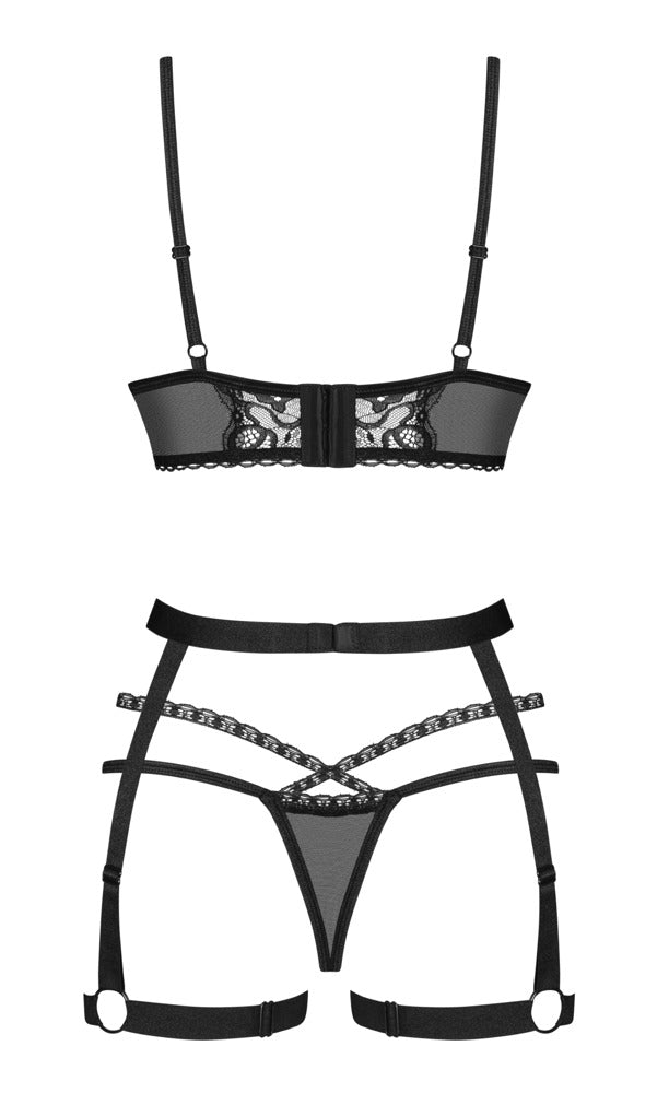 OBSESSIVE BH-Set mit Straps-Harness