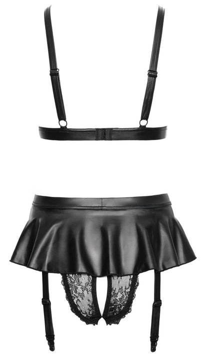 COTTELLI Soft-BH-Set mit Straps-Slip, Mattlook