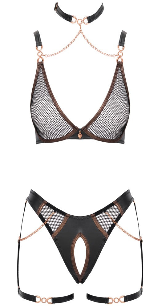 Abierta Fina BH Set Netz