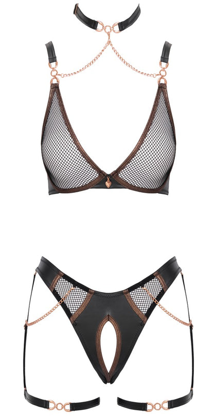 Abierta Fina BH Set Netz