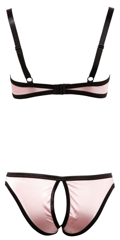 COTTELLI Hebe-Set aus Satin, Rosa
